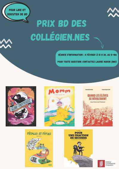 affiche prix bd des collégien.nes