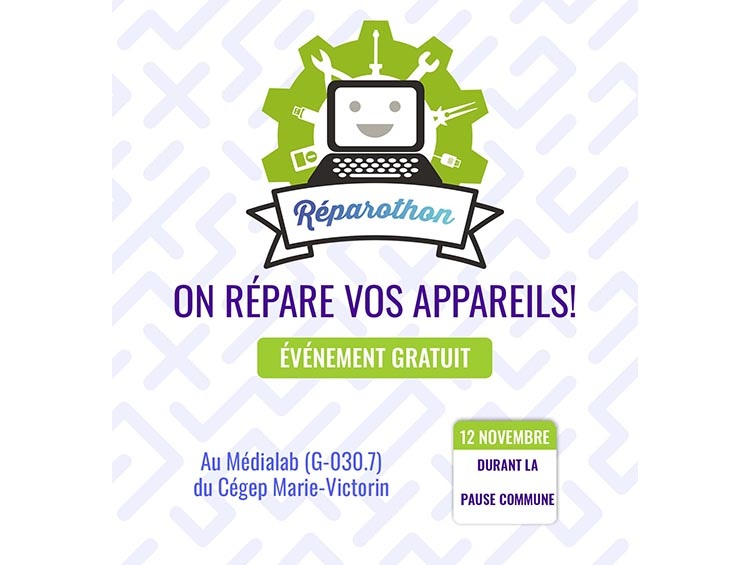 affiche réparothon