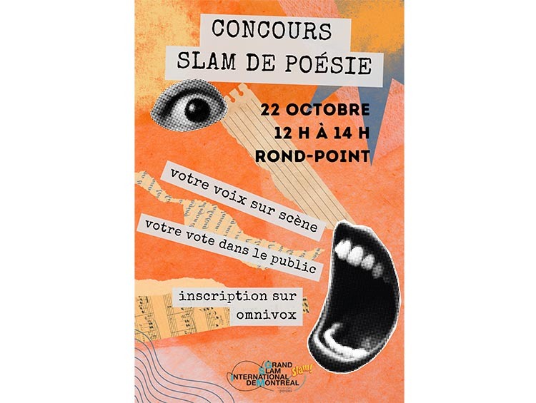 affiche concours slam de poésie