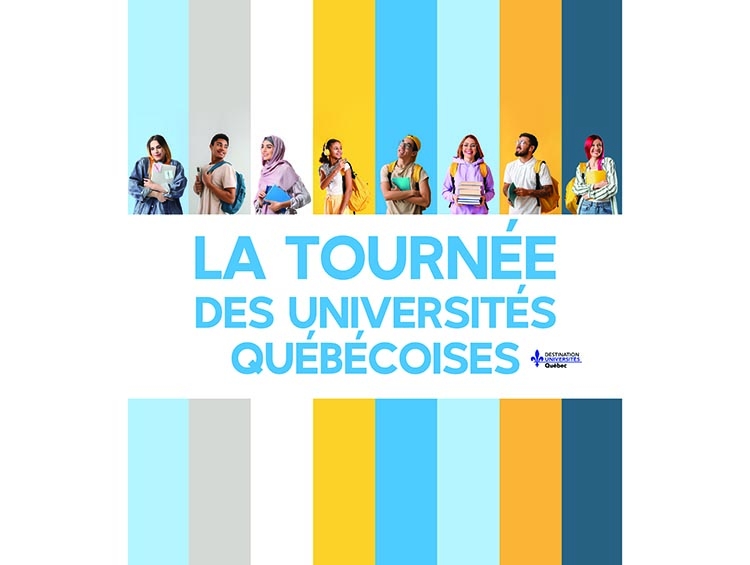 affiche tournée des universités québécoises