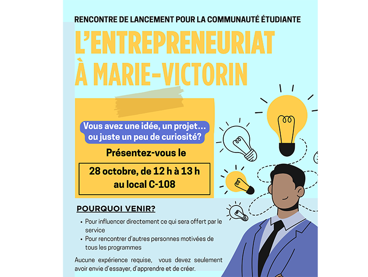 affiche entrepreneuriat