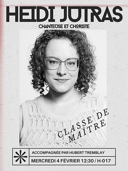classe de maître - heidi jutras