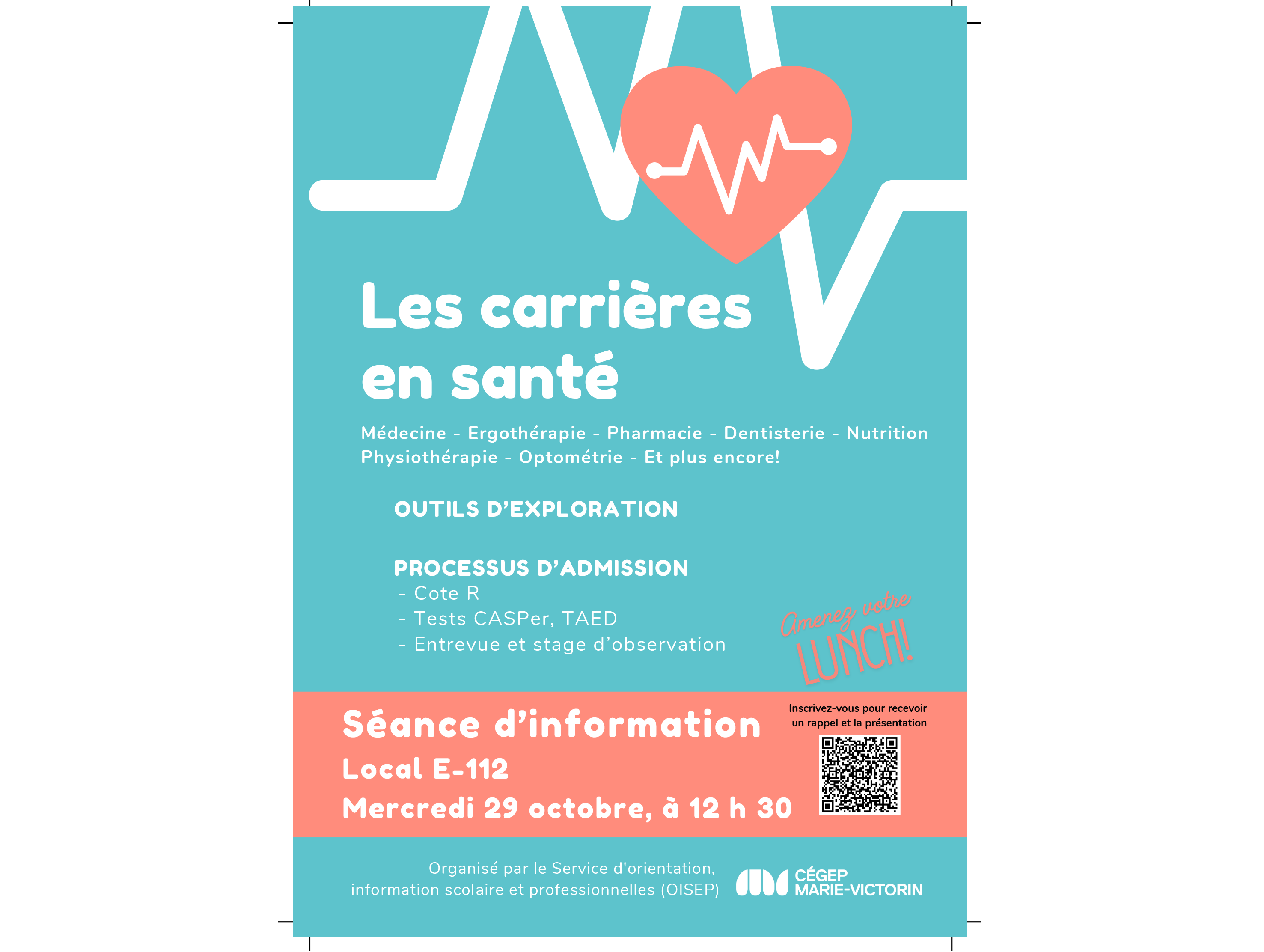 affiche carrières en santé