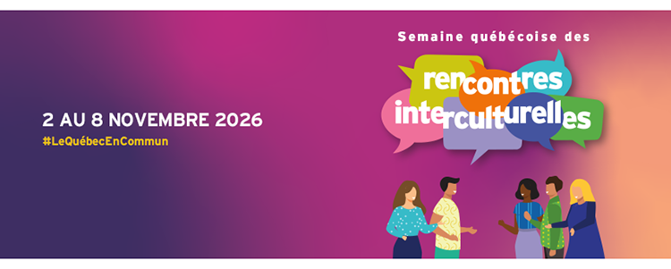 affiche Semaine québécoise des rencontres interculturelles