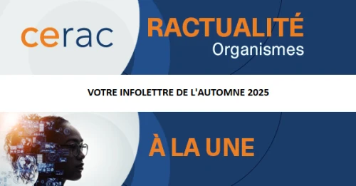 Une nouvelle infolettre RAC Organismes