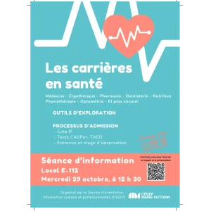 Atelier carriere sante