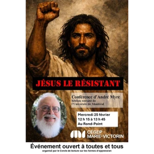 Jésus le résistant Affiche 12x18 vf