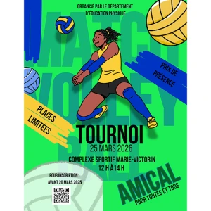 Tournoi de volleyball h 2026