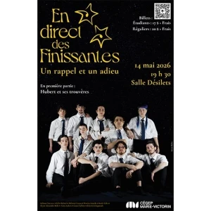 En direct des finissants