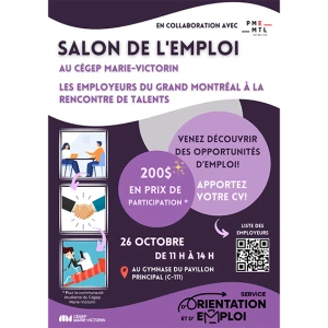 Affiche Salon de lemploi A26 1