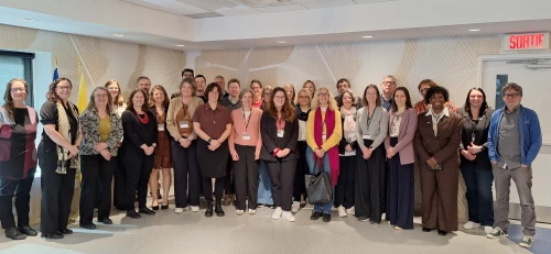 Photo délégation belge avril 2026